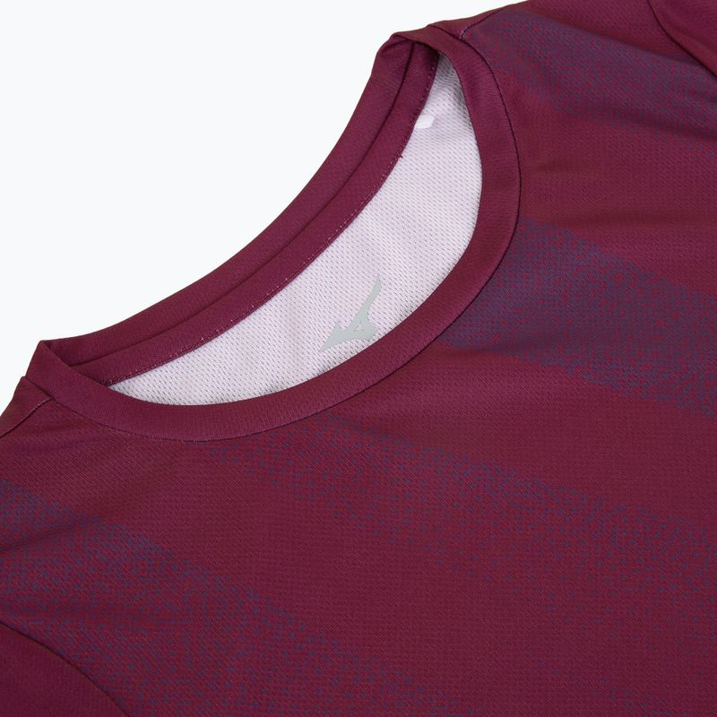 Moteriški bėgimo marškinėliai Mizuno Core Graphic Tee dark purple 4
