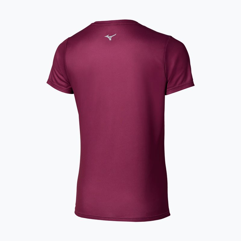 Moteriški bėgimo marškinėliai Mizuno Core Graphic Tee dark purple 2