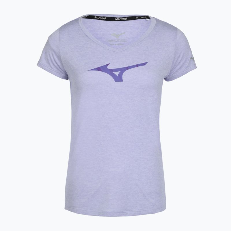 Moteriški bėgimo marškinėliai Mizuno Core Runbird Tee icelandic blue