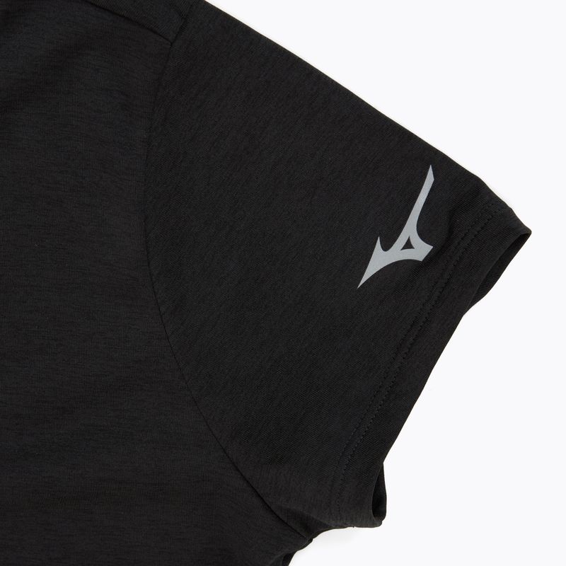 Moteriški bėgimo marškinėliai Mizuno Core Runbird Tee black/mauve 4