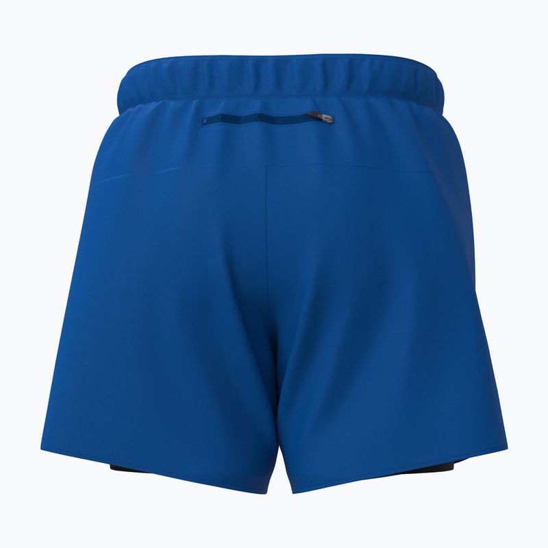 Vyriški bėgimo šortai Mizuno Core 5.5" 2IN1 princess blue 2