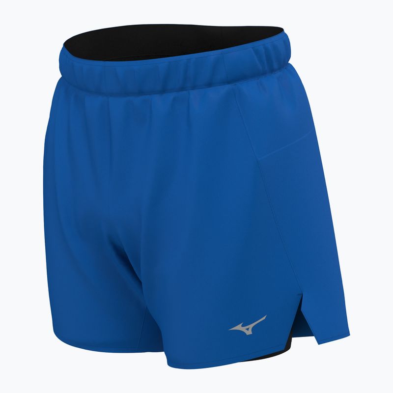 Vyriški bėgimo šortai Mizuno Core 5.5" 2IN1 princess blue 3