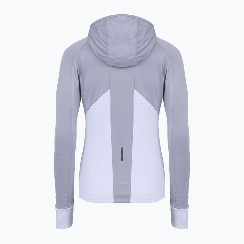 Moteriška bėgimo striukė Mizuno Active Warm Hybrid Full Zip Hooded quicksilver 6