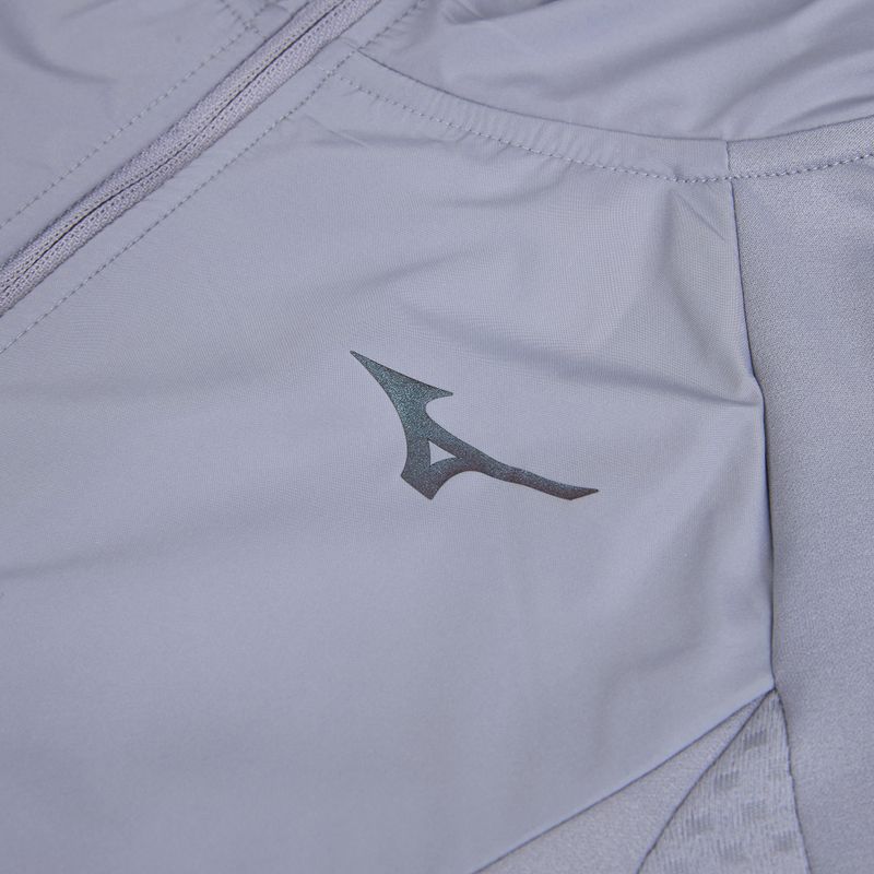 Moteriška bėgimo striukė Mizuno Active Warm Hybrid Full Zip Hooded quicksilver 7