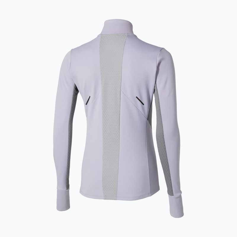 Moteriškas bėgimo džemperis Mizuno Active Warm Half Zip icelandic blue 2