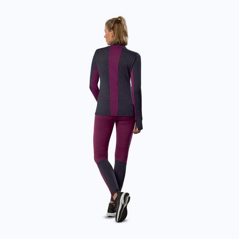 Moteriškas bėgimo džemperis Mizuno Active Warm Half Zip baritone blue 4