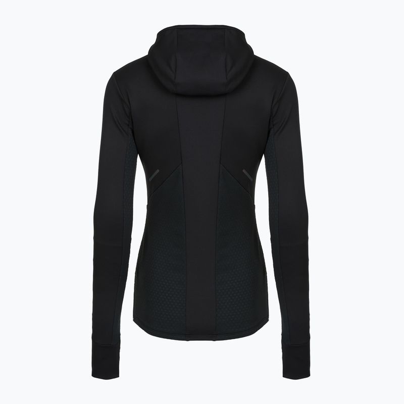 Moteriškas bėgimo džemperis Mizuno Active Warm Hooded black 2