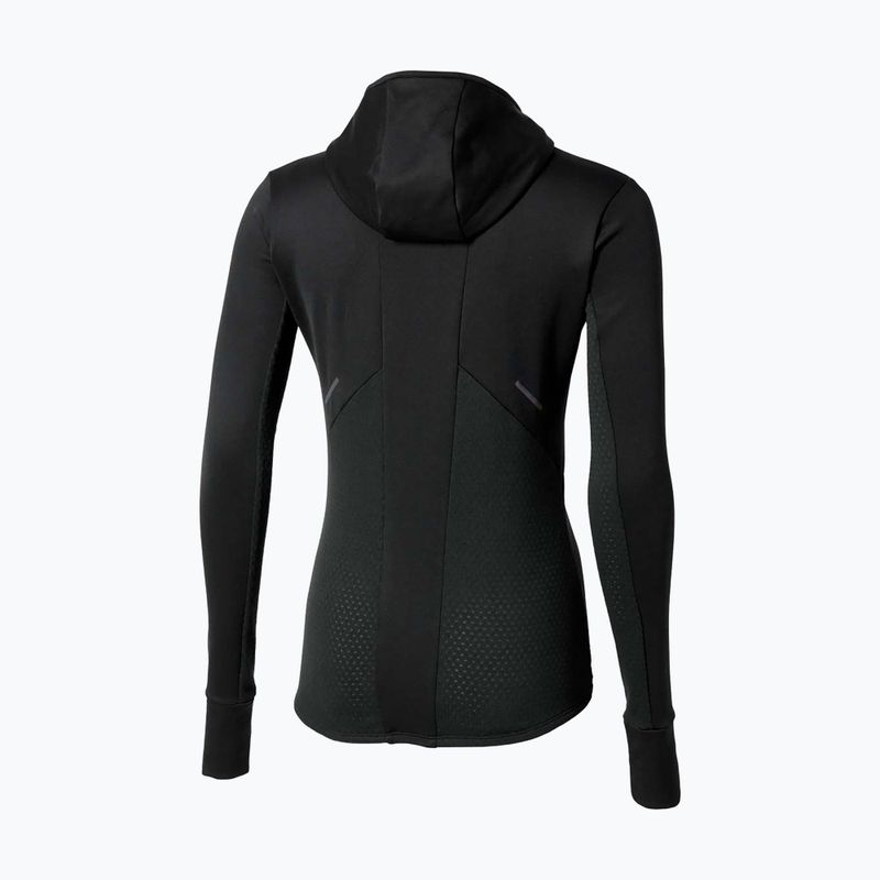 Moteriškas bėgimo džemperis Mizuno Active Warm Hooded black 2