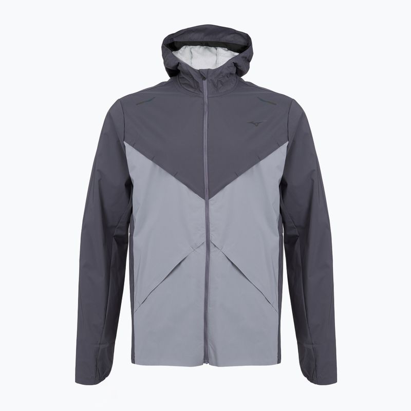 Vyriška bėgimo striukė Mizuno Tech Thermal Charge Hooded quiksilver
