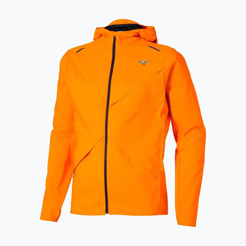 Vyriška bėgimo striukė Mizuno Tech Thermal Charge Hooded tangelo 5