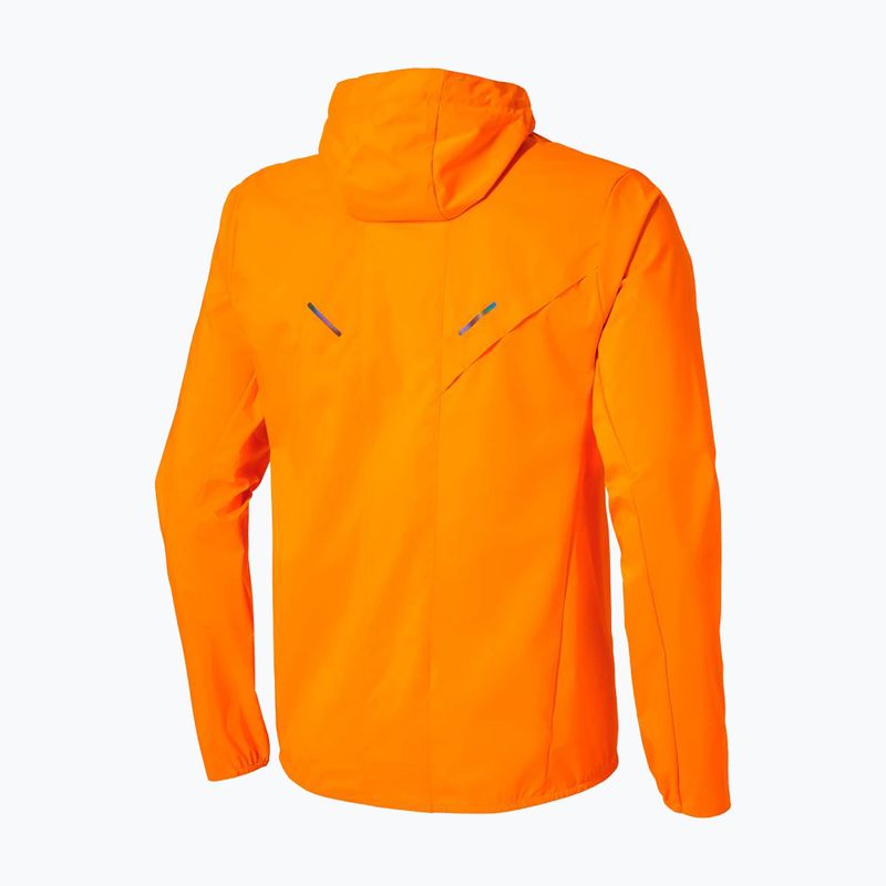 Vyriška bėgimo striukė Mizuno Tech Thermal Charge Hooded tangelo 6