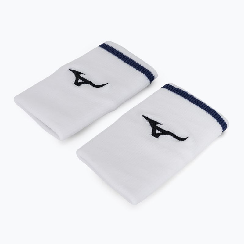 Riešo juosta Mizuno Wristband Long With Line 6P white/estate blue 2