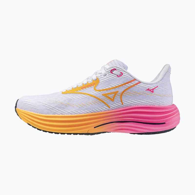 Bėgimo bateliai Mizuno Wave Rider 28 white/tang orange/pink tetra 8