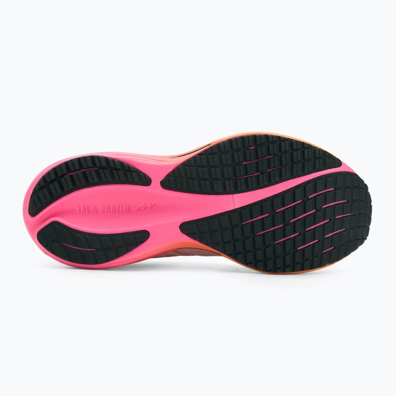 Bėgimo bateliai Mizuno Wave Rider 28 white/tang orange/pink tetra 4