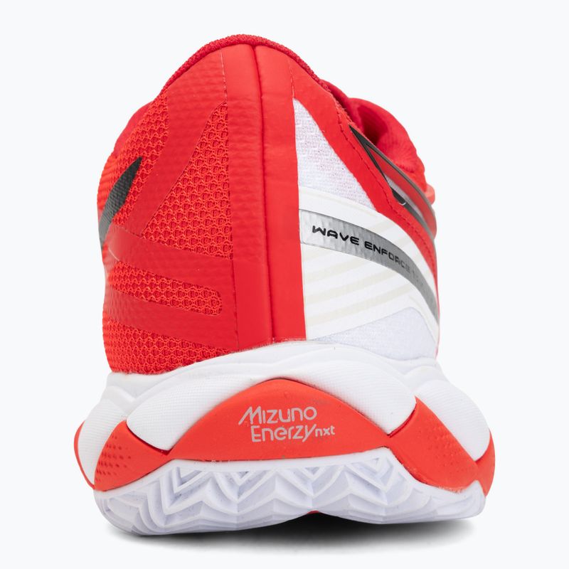 Teniso batai Mizuno Wave Enforce Tour 2 CC fiery red/white/sun-dried toma 6