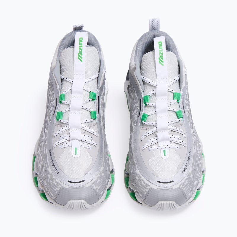 Batai Mizuno Wave Prophecy 13.2 harbor mist/black/vibrant green 3