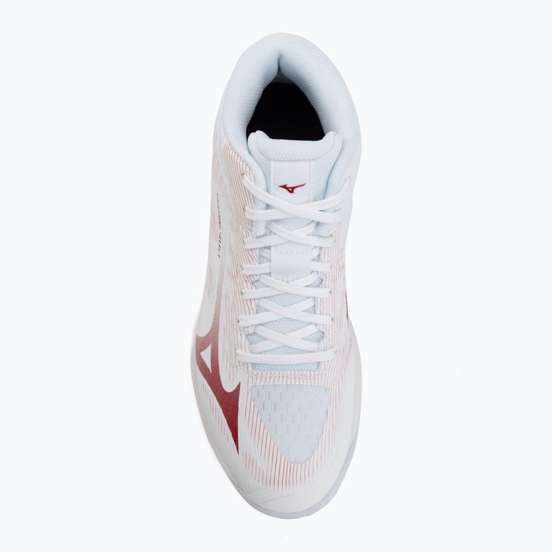 Moteriški tinklinio bateliai Mizuno Lightning Select Mid white/rose elegance/lava falls 5