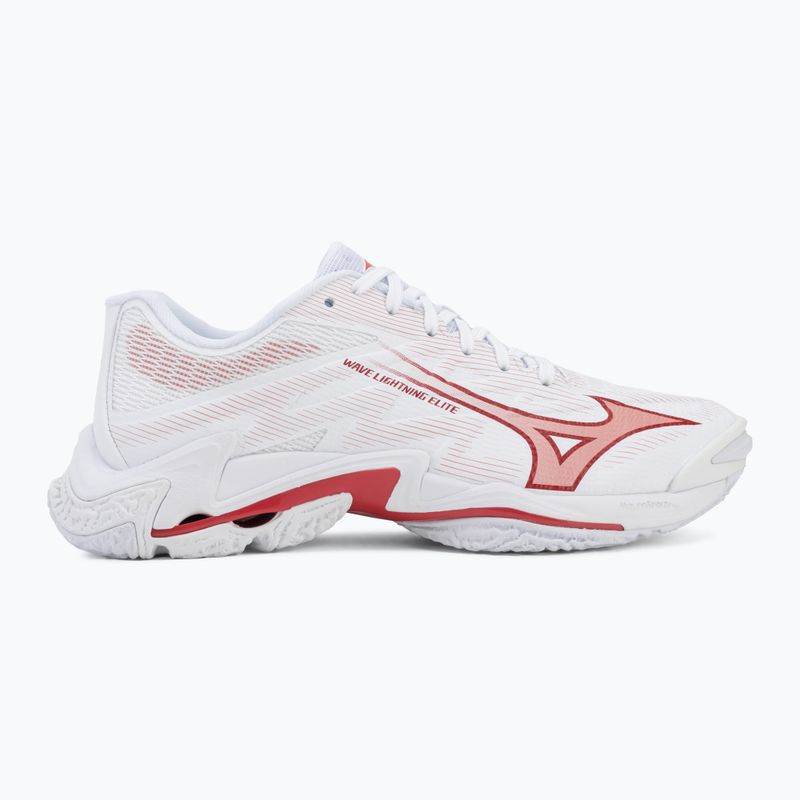 Moteriški tinklinio bateliai Mizuno Wave Lightning Elite white/rose elegance/lava falls 2