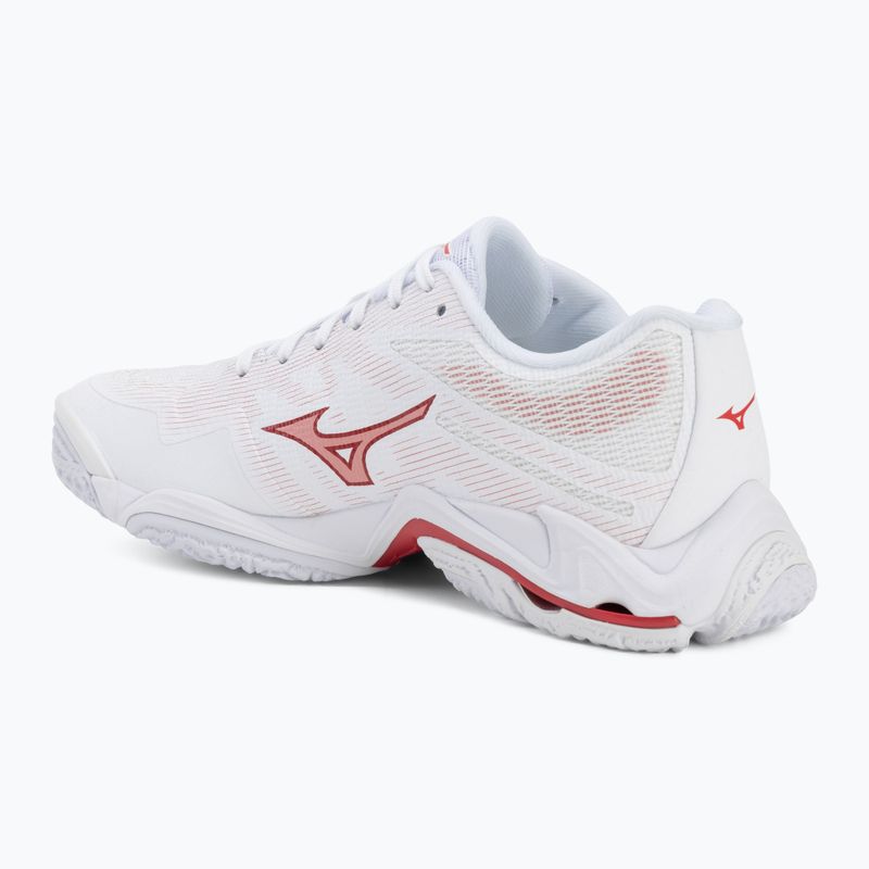 Moteriški tinklinio bateliai Mizuno Wave Lightning Elite white/rose elegance/lava falls 3