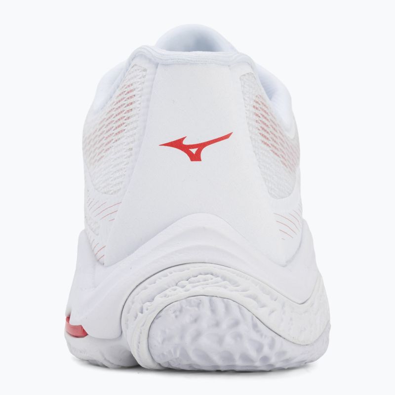 Moteriški tinklinio bateliai Mizuno Wave Lightning Elite white/rose elegance/lava falls 6