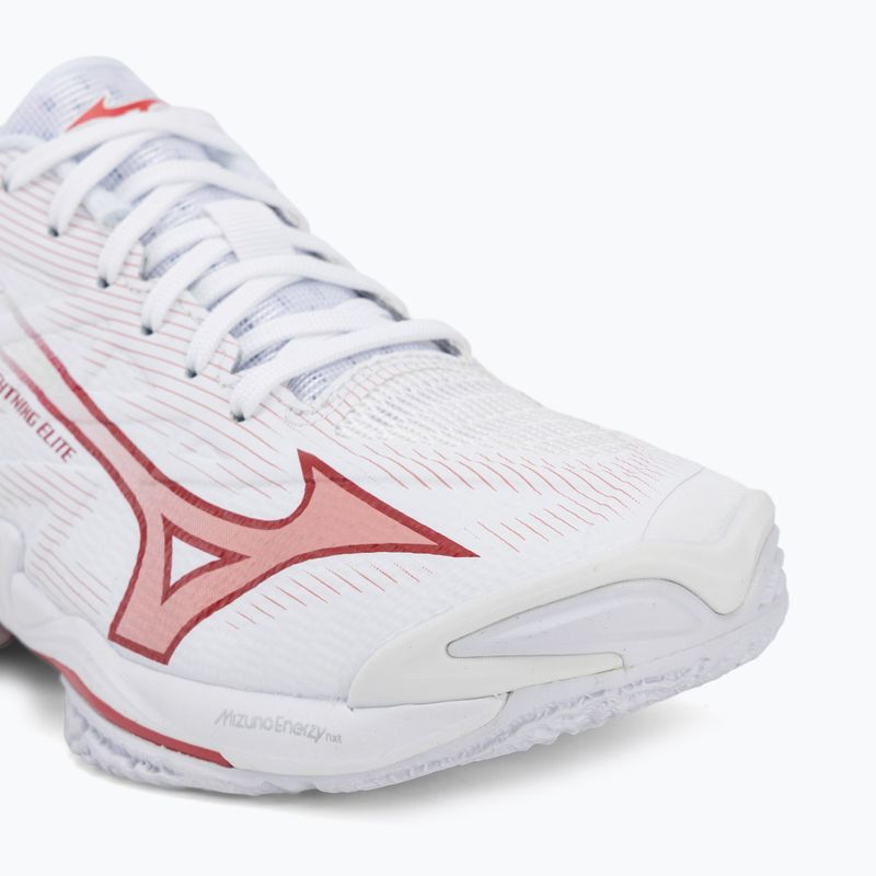 Moteriški tinklinio bateliai Mizuno Wave Lightning Elite white/rose elegance/lava falls 7