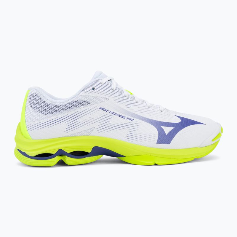 Tinklinio bateliai Mizuno Wave Lightning Pro white/lightning yellow/dazzling blue 2