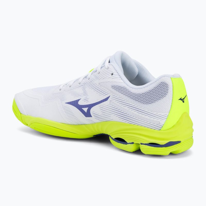 Tinklinio bateliai Mizuno Wave Lightning Pro white/lightning yellow/dazzling blue 3