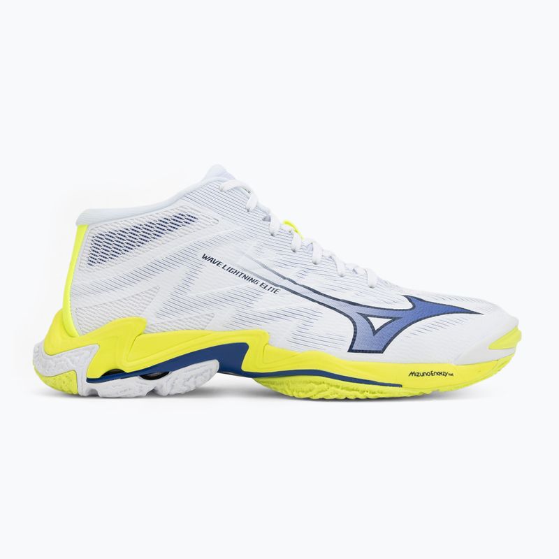Tinklinio bateliai Mizuno Wave Lightning Elite Mid white/lighting yellow/dazzling blue 2