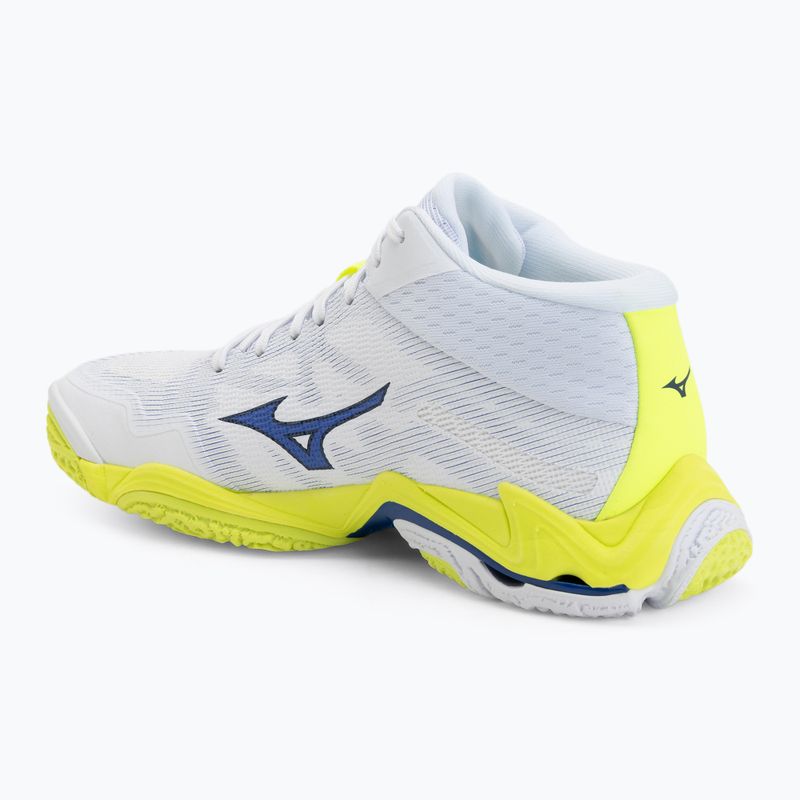 Tinklinio bateliai Mizuno Wave Lightning Elite Mid white/lighting yellow/dazzling blue 3
