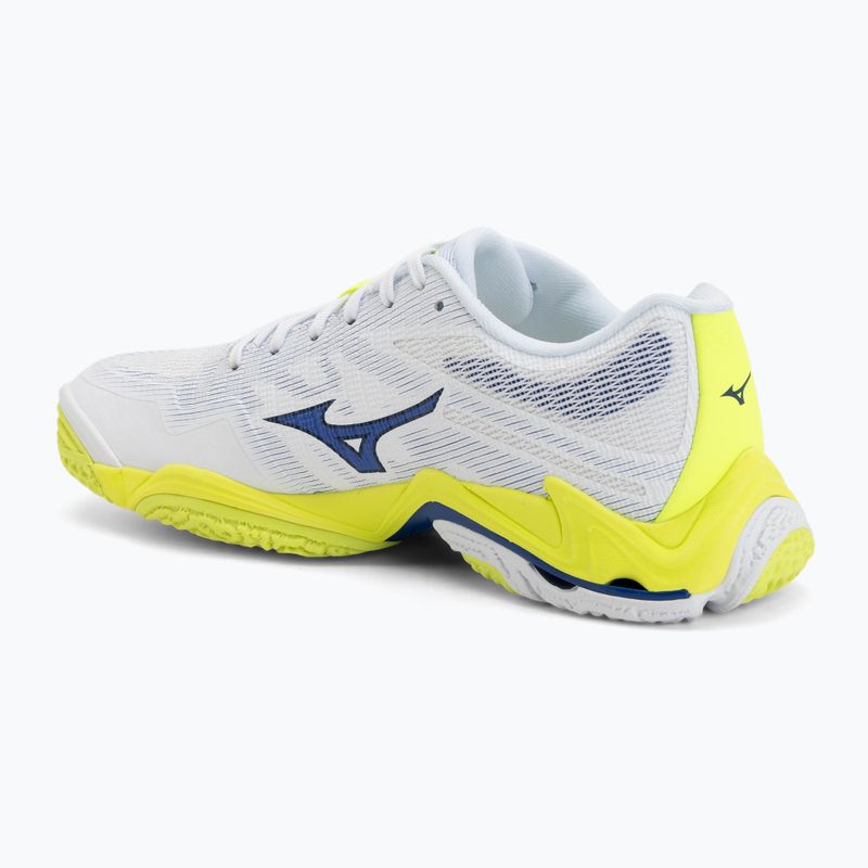 Tinklinio bateliai Mizuno Wave Lightning Elite white/lighting yellow/dazzling blue 3