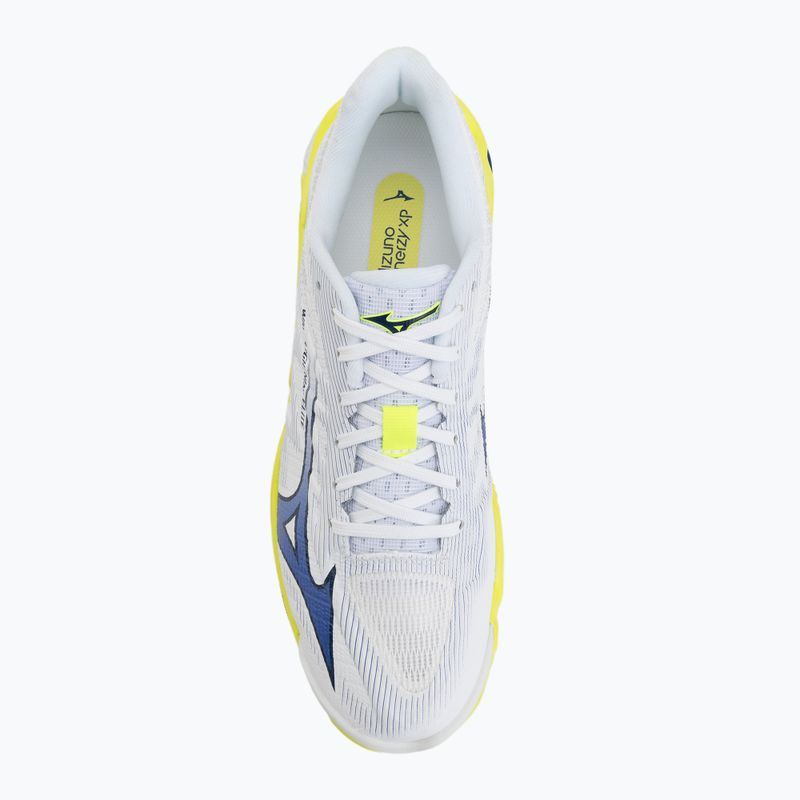 Tinklinio bateliai Mizuno Wave Lightning Elite white/lighting yellow/dazzling blue 5