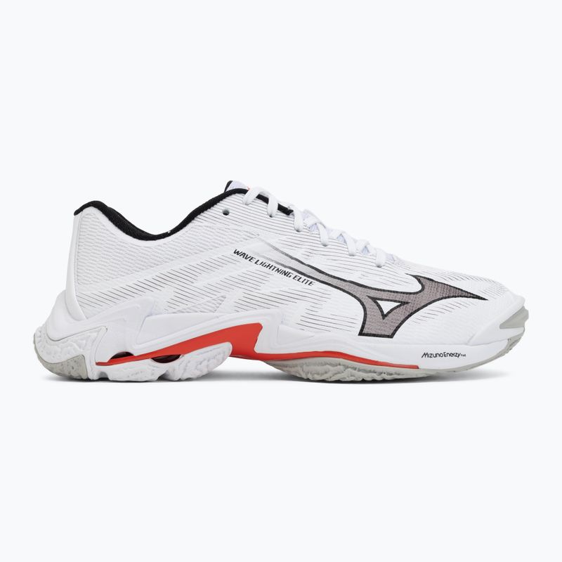 Tinklinio bateliai Mizuno Wave Lightning Elite white/black/fiery red 2