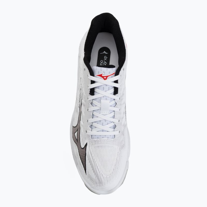 Tinklinio bateliai Mizuno Wave Lightning Elite white/black/fiery red 5