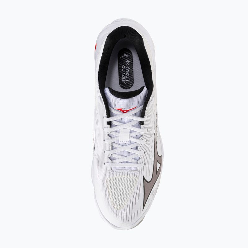 Tinklinio bateliai Mizuno Wave Lightning Elite white/black/fiery red 5