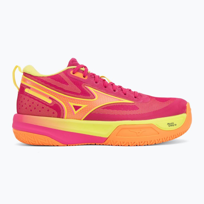 Tinklinio bateliai Mizuno Neo Jump pink tetra/fortune yellow/light 2