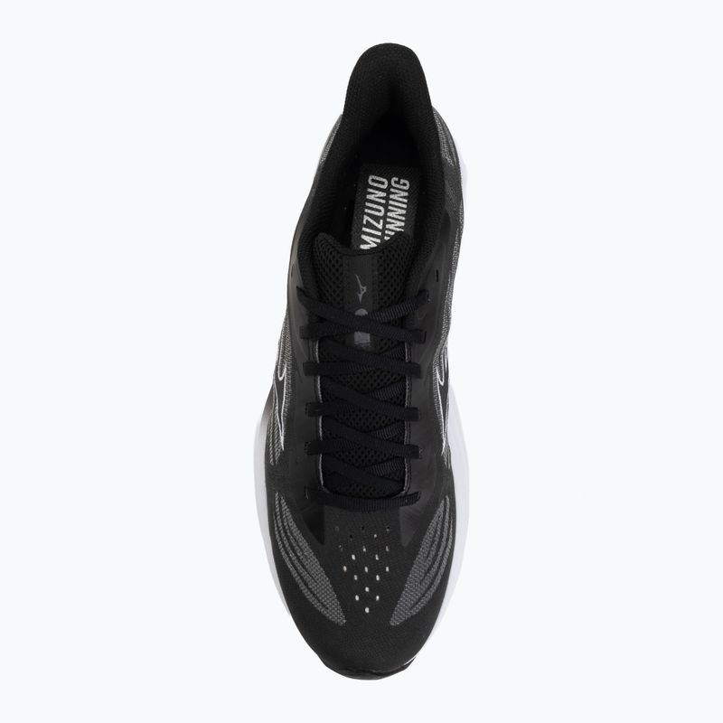 Vyriški bėgimo batai Mizuno Wave Skyrise 7 black/white/iron gate 5