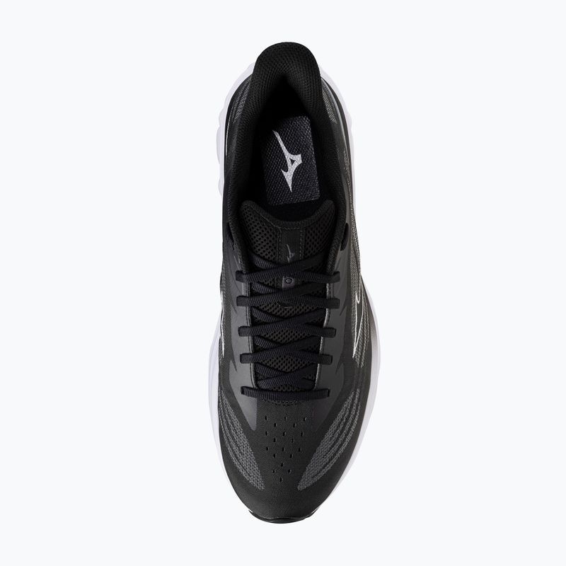 Vyriški bėgimo batai Mizuno Wave Skyrise 7 black/white/iron gate 4