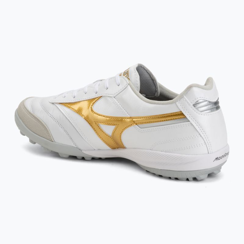 Futbolo bateliai Mizuno Morelia Sala Elite TF white/football gold/galaxy silver 3