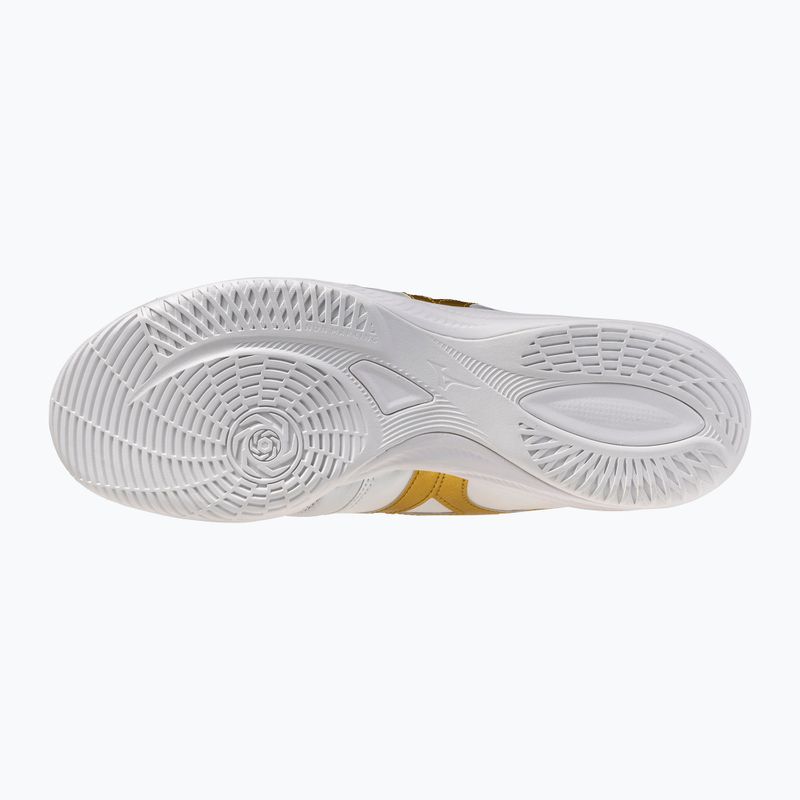 Futbolo bateliai Mizuno Morelia Sala Elite IN white/football gold/galaxy silver 2