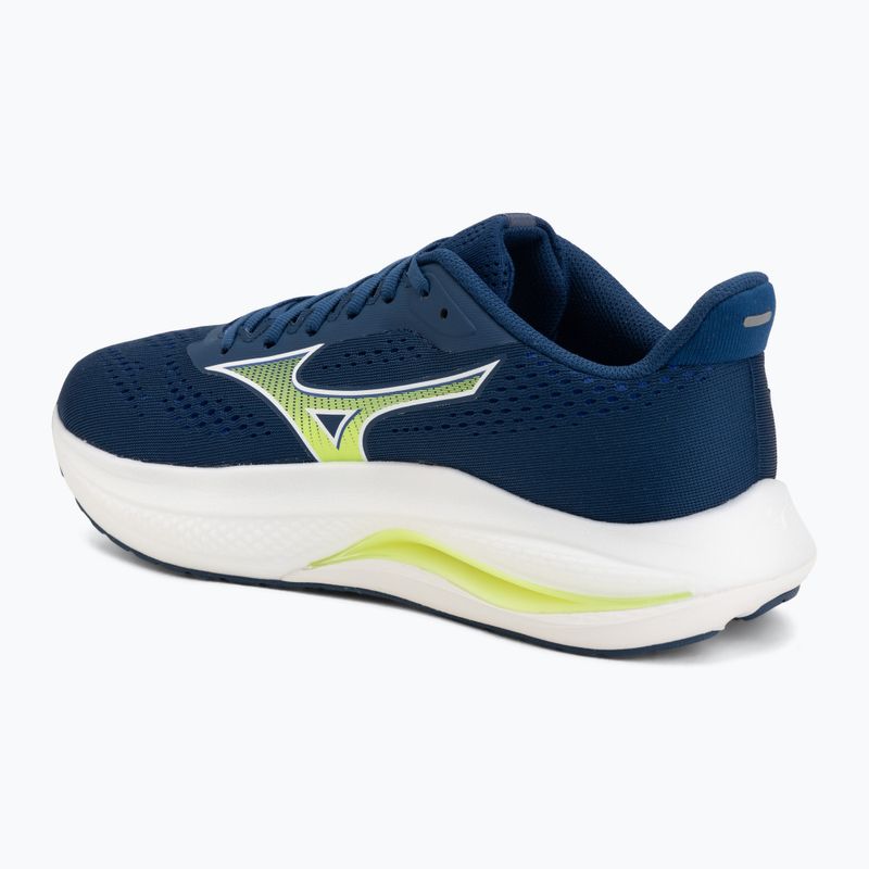 Vyriški bėgimo batai Mizuno Wave Inspire 22 estate blue/lightning yellow 3