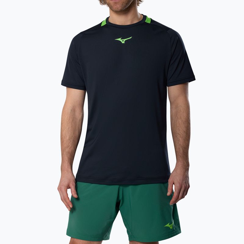 Vyriški teniso marškinėliai Mizuno 62GAA001 Tee black