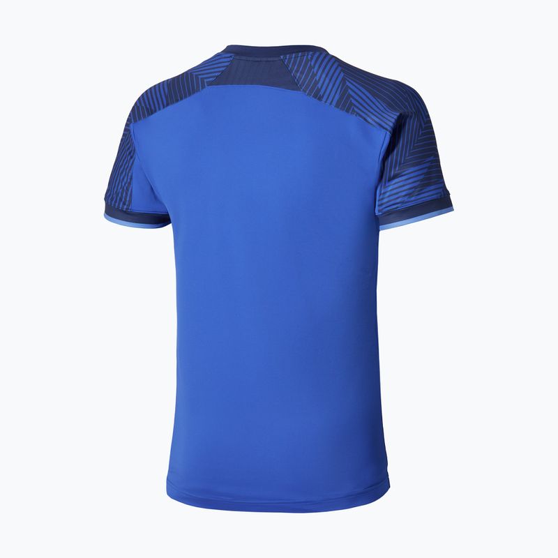 Vyriški marškinėliai Mizuno Stargazer Shadow Tee dazzling blue 2