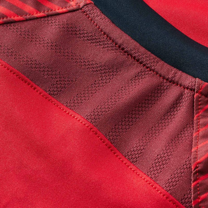 Vyriški marškinėliai Mizuno Stargazer Shadow Tee fiery red 5
