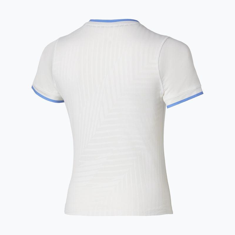 Moteriški teniso marškinėliai Mizuno Stargazer Tee white 2