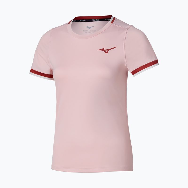 Moteriški teniso marškinėliai Mizuno Stargazer Tee pinkesque 3
