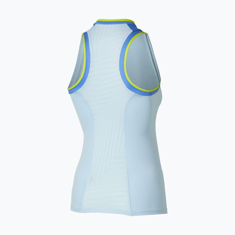 Moteriški teniso marškinėliai Mizuno Stargazer Tank Top ice water 2