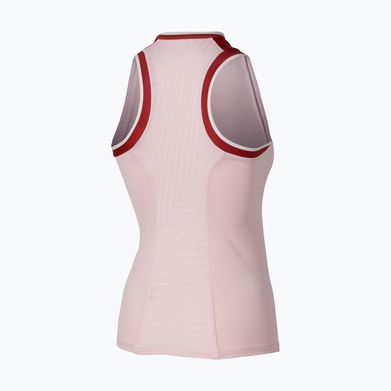 Moteriški teniso marškinėliai Mizuno Stargazer Tank Top pinkesque 2