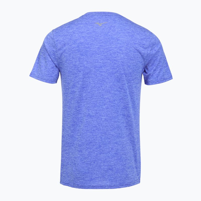 Vyriški bėgimo marškinėliai Mizuno Impulse Core Tee dazzling blue 2
