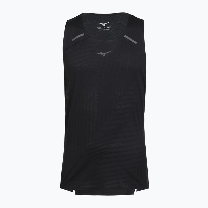 Vyriški bėgimo marškinėliai Mizuno Tech Light Tank black