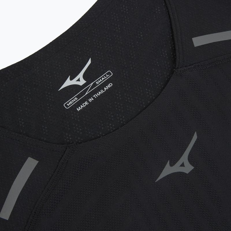 Vyriški bėgimo marškinėliai Mizuno Tech Light Tank black 3